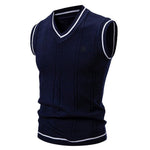 Mazal - Sleeveless Sweater for Men - Sarman Fashion - Wholesale Clothing Fashion Brand for Men from Canada