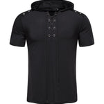 Mentol 2 - Hood T-shirt for Men - Sarman Fashion - Wholesale Clothing Fashion Brand for Men from Canada