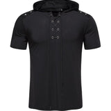 Mentol 2 - Hood T-shirt for Men - Sarman Fashion - Wholesale Clothing Fashion Brand for Men from Canada