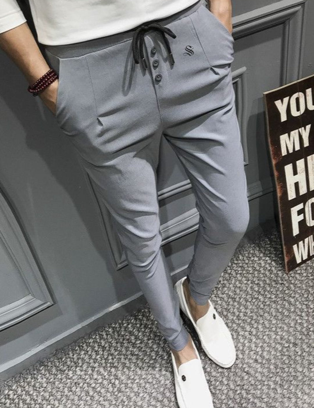 Metlo - Joggers for Men - Sarman Fashion - Wholesale Clothing Fashion Brand for Men from Canada