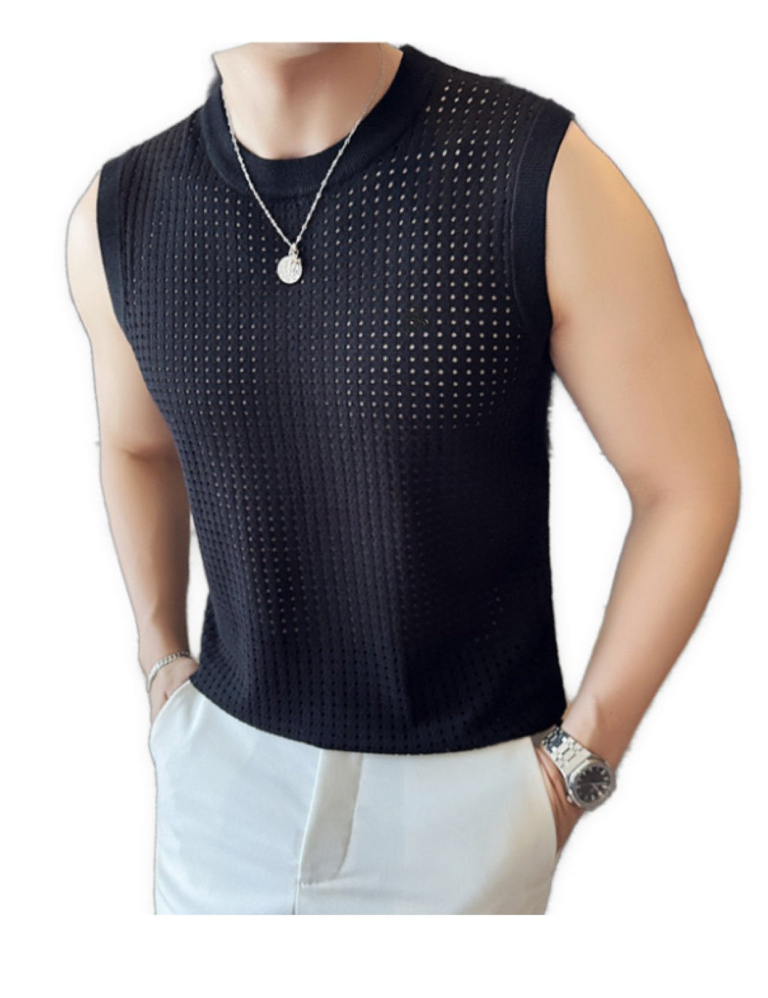 Mikipolo - Tank Top for Men - Sarman Fashion - Wholesale Clothing Fashion Brand for Men from Canada