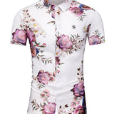 Mina - Short Sleeves Shirt for Men - Sarman Fashion - Wholesale Clothing Fashion Brand for Men from Canada