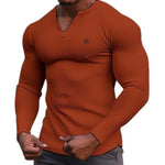 Mirka - V-Neck T-Shirt for Men - Sarman Fashion - Wholesale Clothing Fashion Brand for Men from Canada