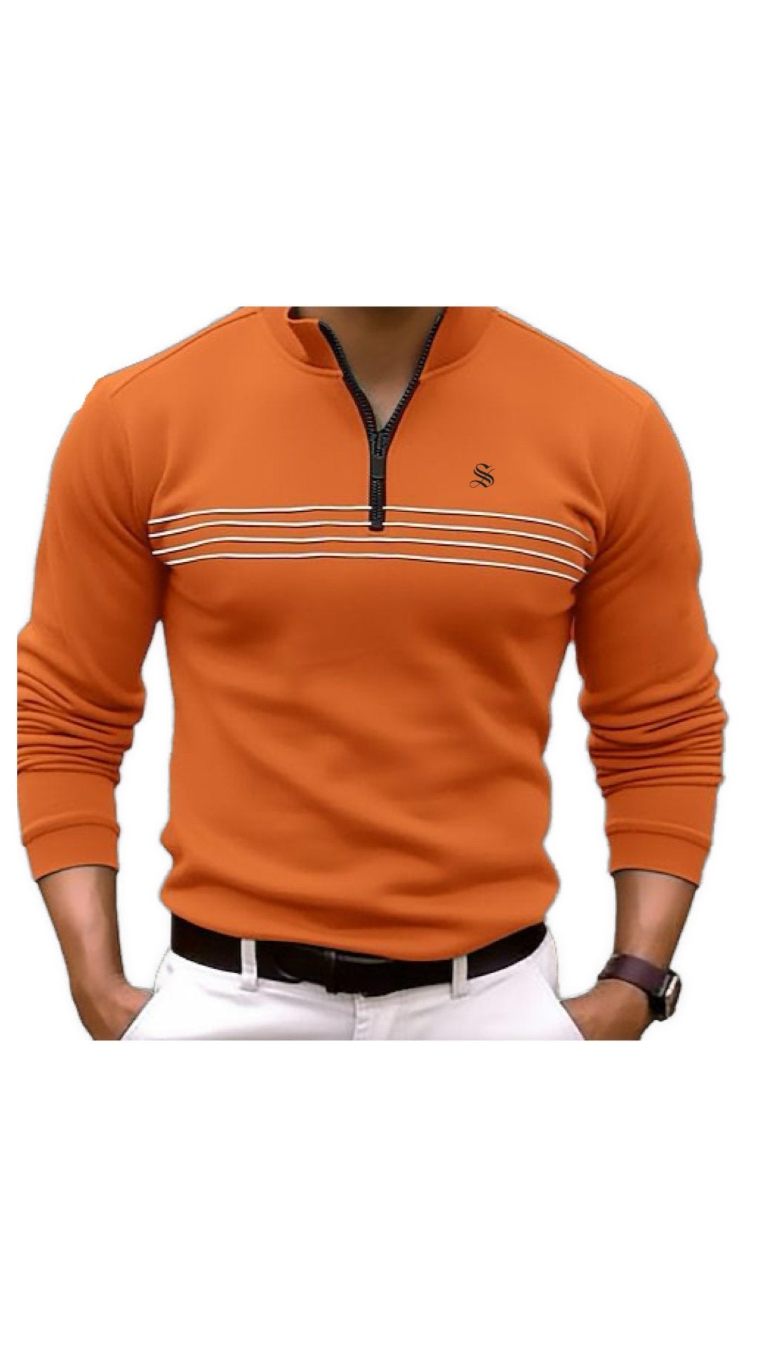 Monikaun 7 - Long Sleeves sweater for Men - Sarman Fashion - Wholesale Clothing Fashion Brand for Men from Canada