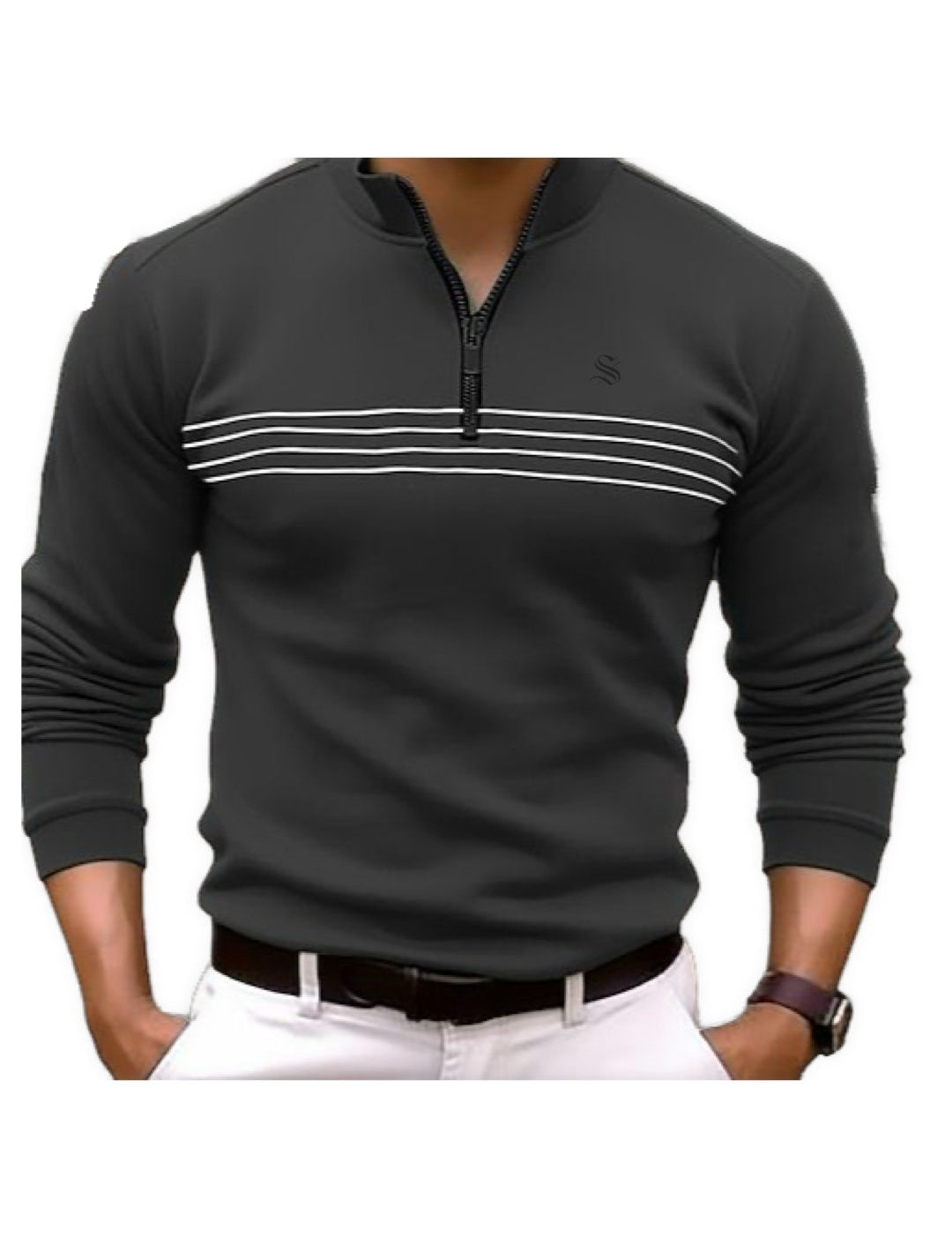 Monikaun 7 - Long Sleeves sweater for Men - Sarman Fashion - Wholesale Clothing Fashion Brand for Men from Canada