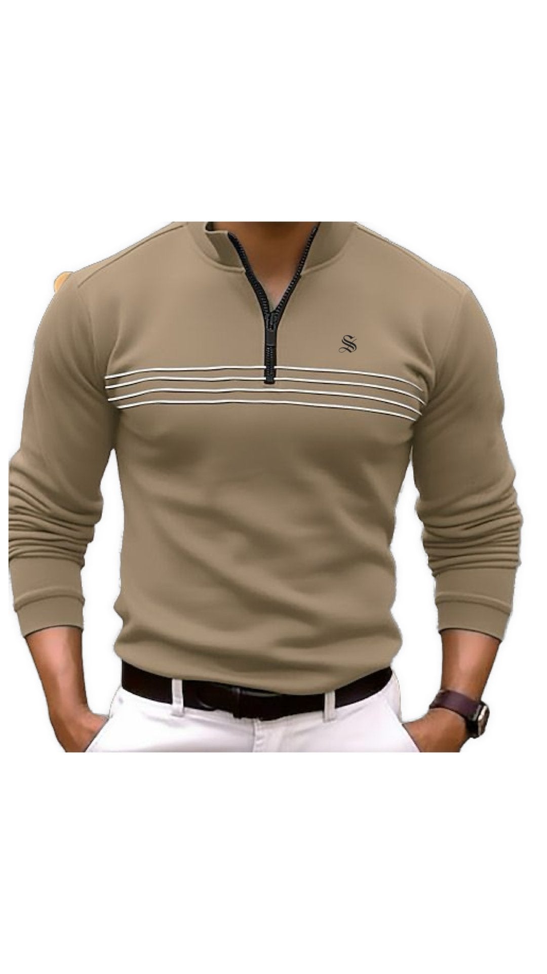 Monikaun 7 - Long Sleeves sweater for Men - Sarman Fashion - Wholesale Clothing Fashion Brand for Men from Canada