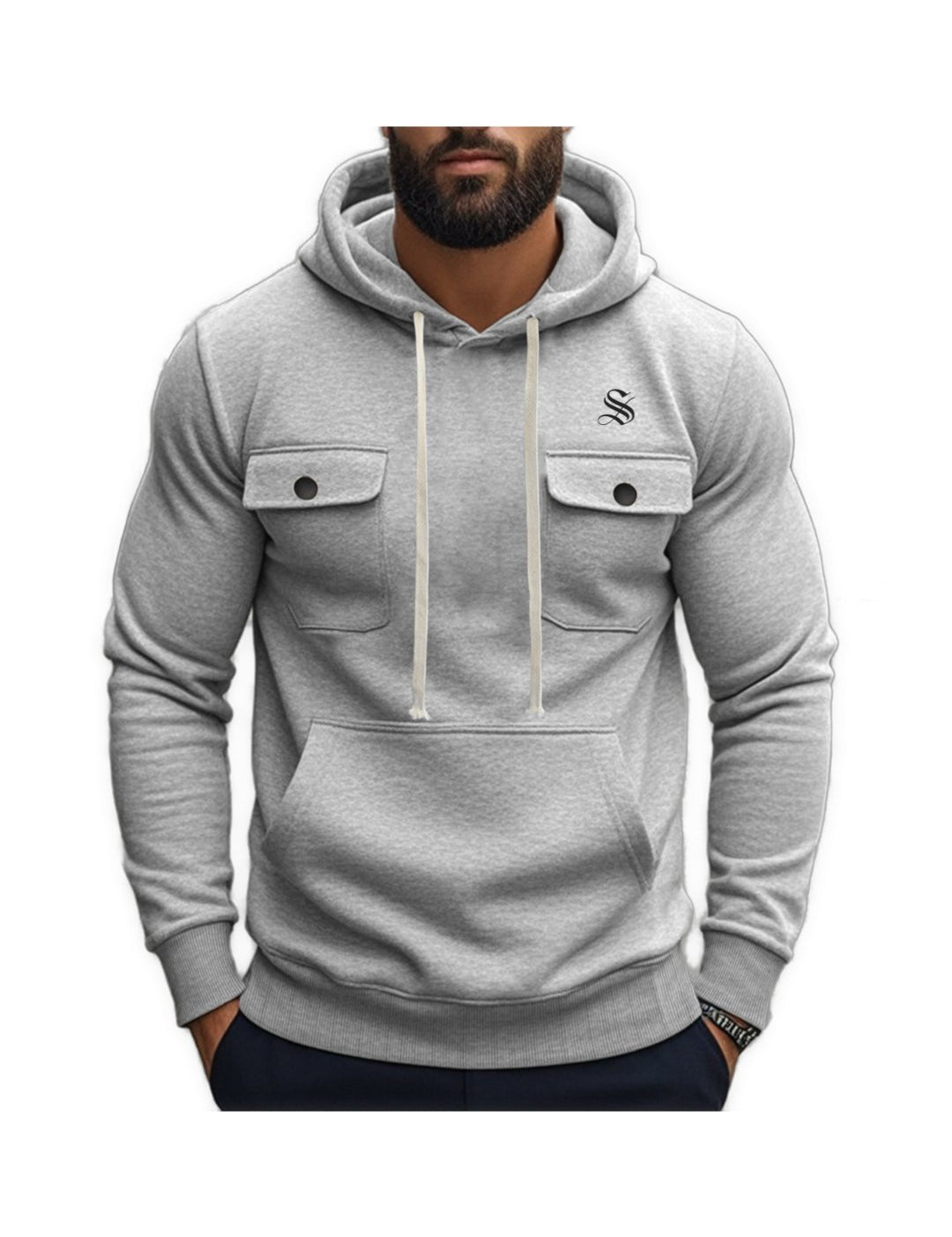 NAJA - Hoodie for Men - Sarman Fashion - Wholesale Clothing Fashion Brand for Men from Canada