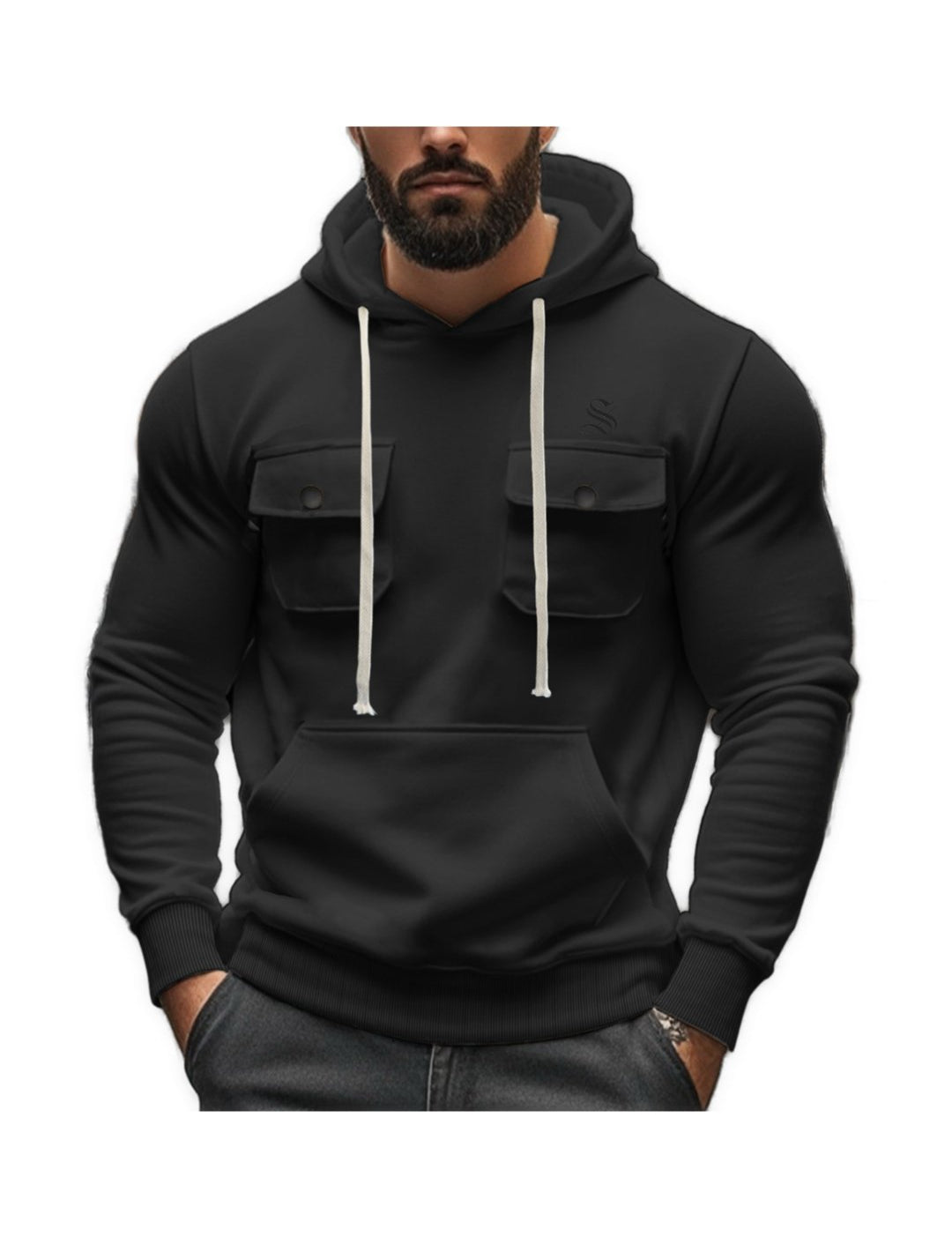 NAJA - Hoodie for Men - Sarman Fashion - Wholesale Clothing Fashion Brand for Men from Canada