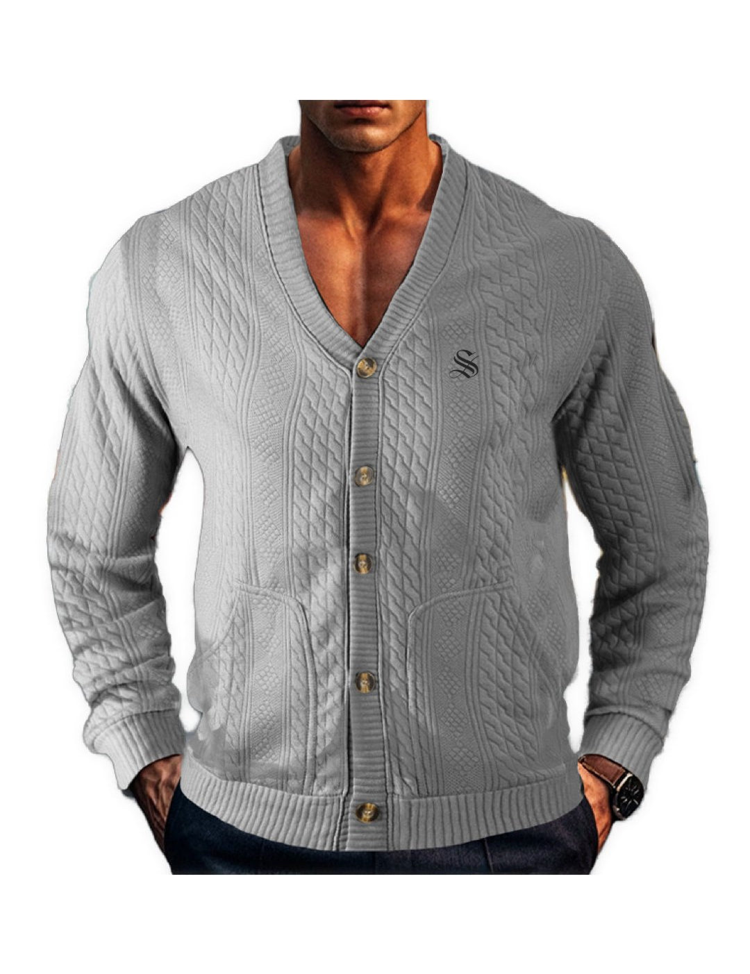 Nakuc - Sweater for Men - Sarman Fashion - Wholesale Clothing Fashion Brand for Men from Canada