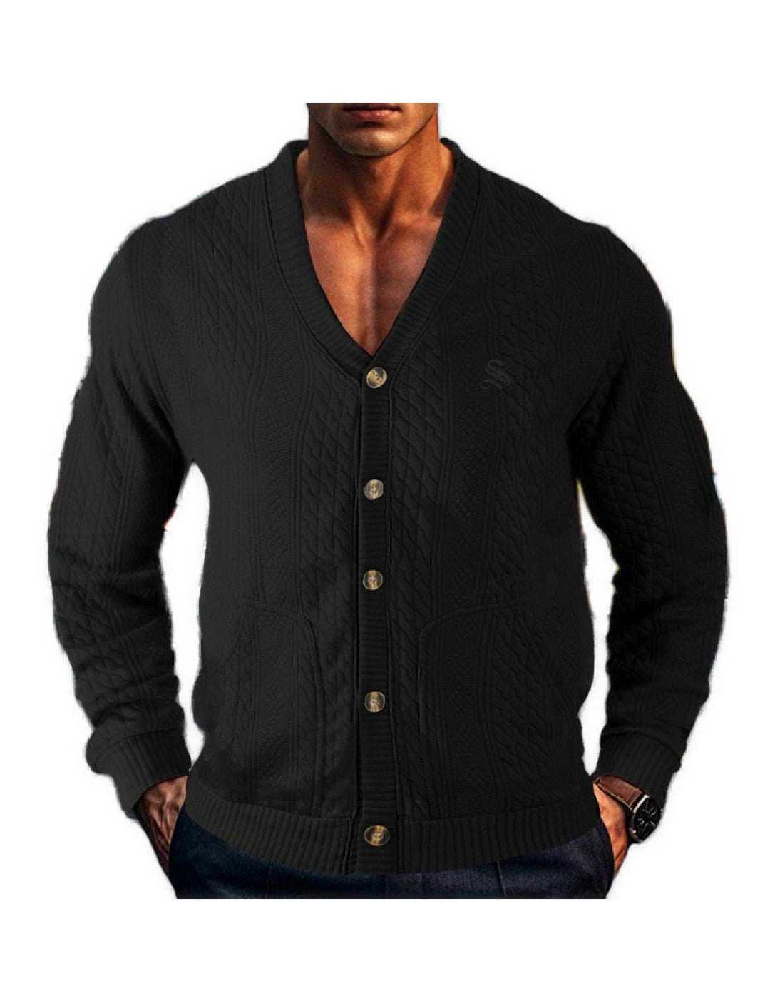 Nakuc - Sweater for Men - Sarman Fashion - Wholesale Clothing Fashion Brand for Men from Canada