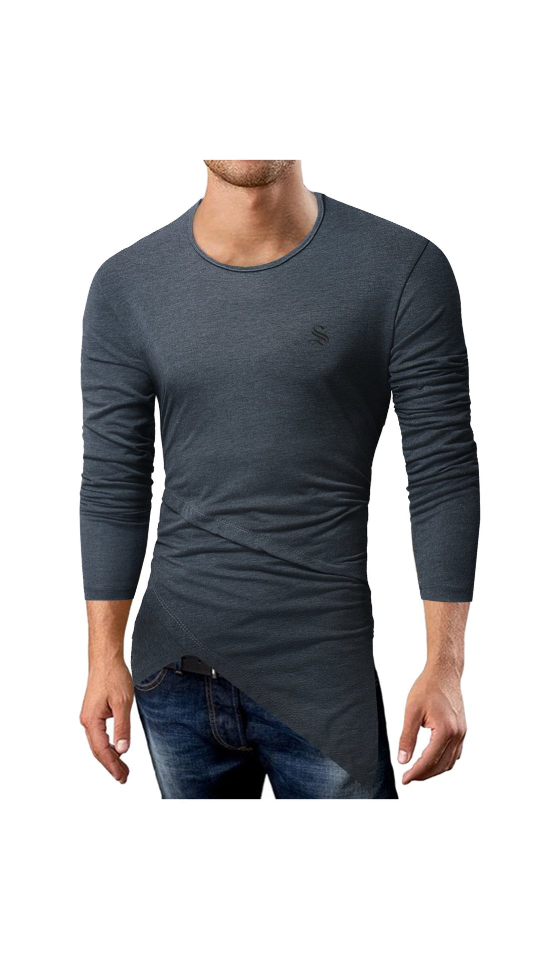 Nalka - Long Sleeve Shirt for Men - Sarman Fashion - Wholesale Clothing Fashion Brand for Men from Canada