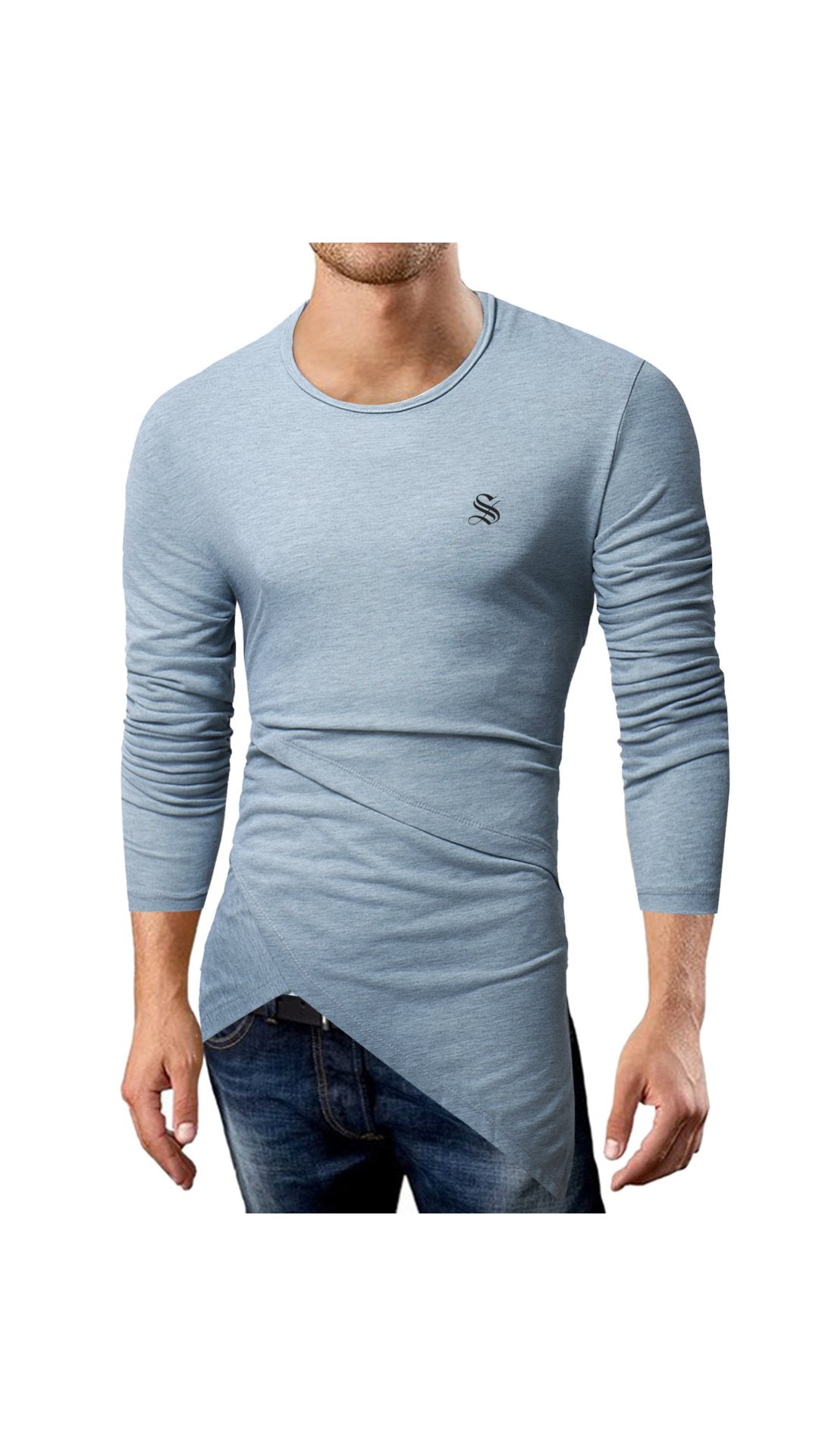 Nalka - Long Sleeve Shirt for Men - Sarman Fashion - Wholesale Clothing Fashion Brand for Men from Canada