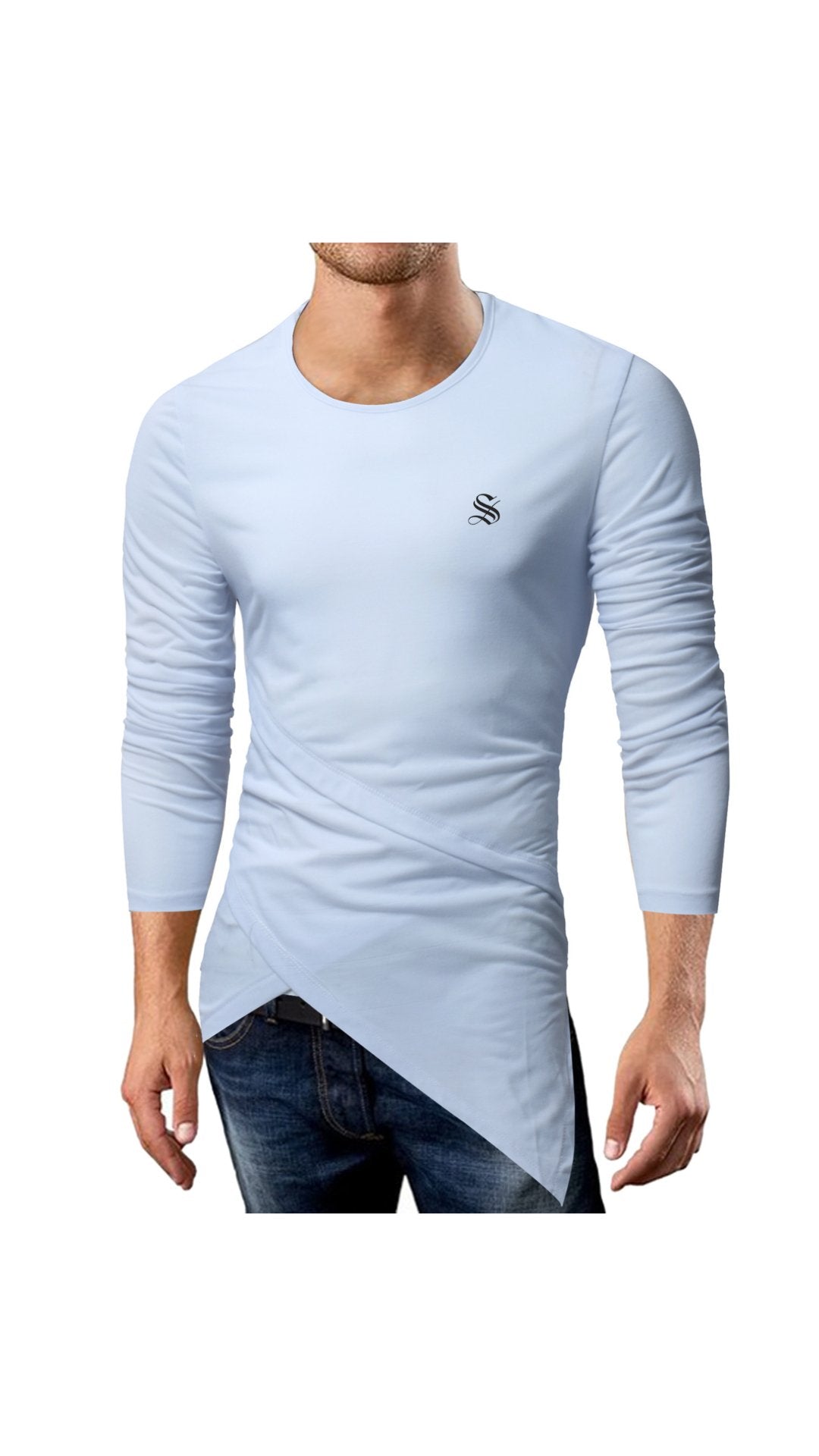 Nalka - Long Sleeve Shirt for Men - Sarman Fashion - Wholesale Clothing Fashion Brand for Men from Canada