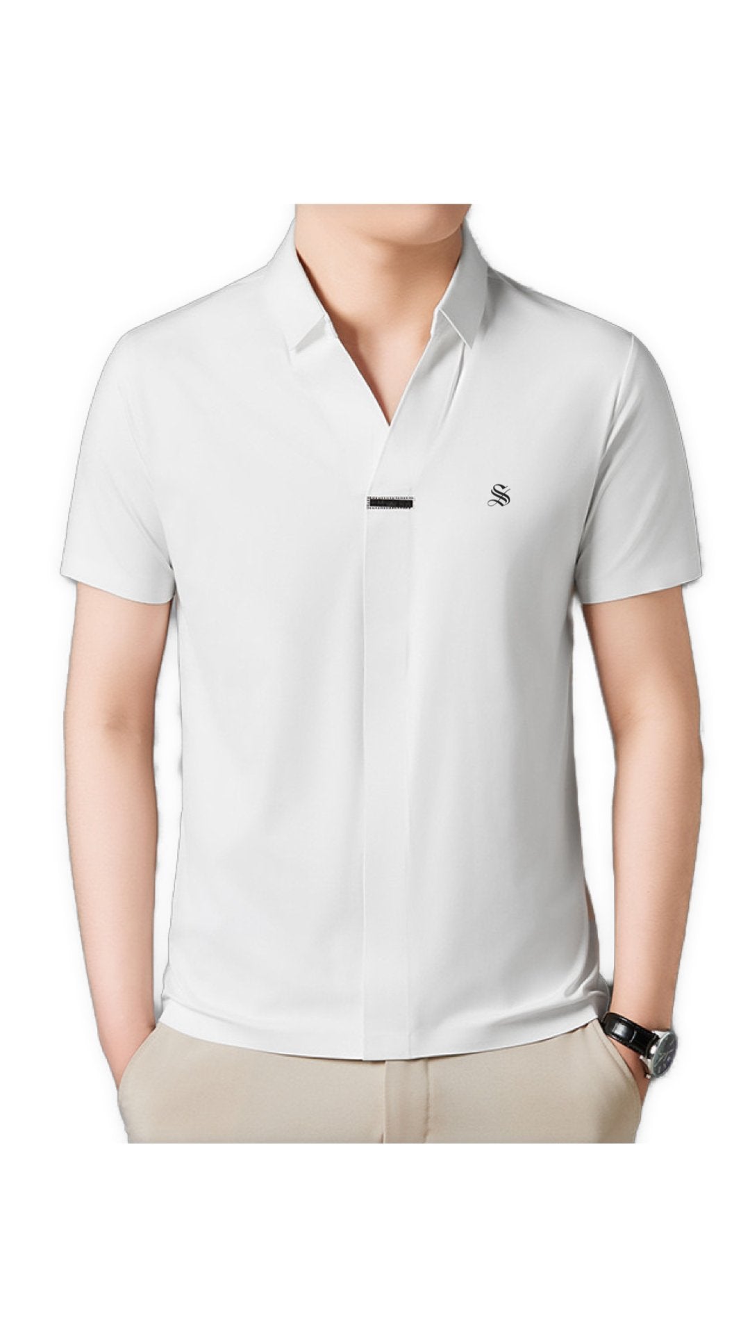 Namur - Short Sleeves Shirt for Men - Sarman Fashion - Wholesale Clothing Fashion Brand for Men from Canada