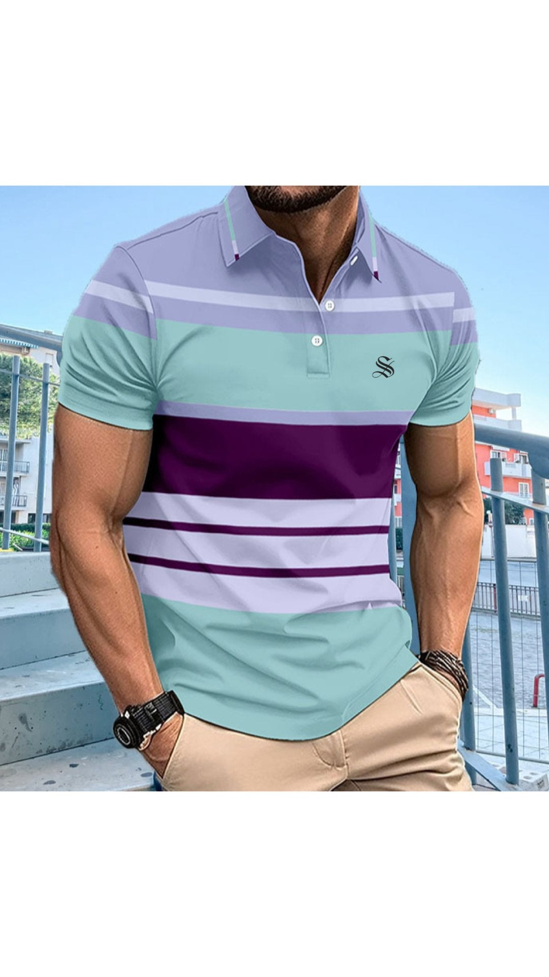 NBK 2 - Polo Shirt for Men - Sarman Fashion - Wholesale Clothing Fashion Brand for Men from Canada