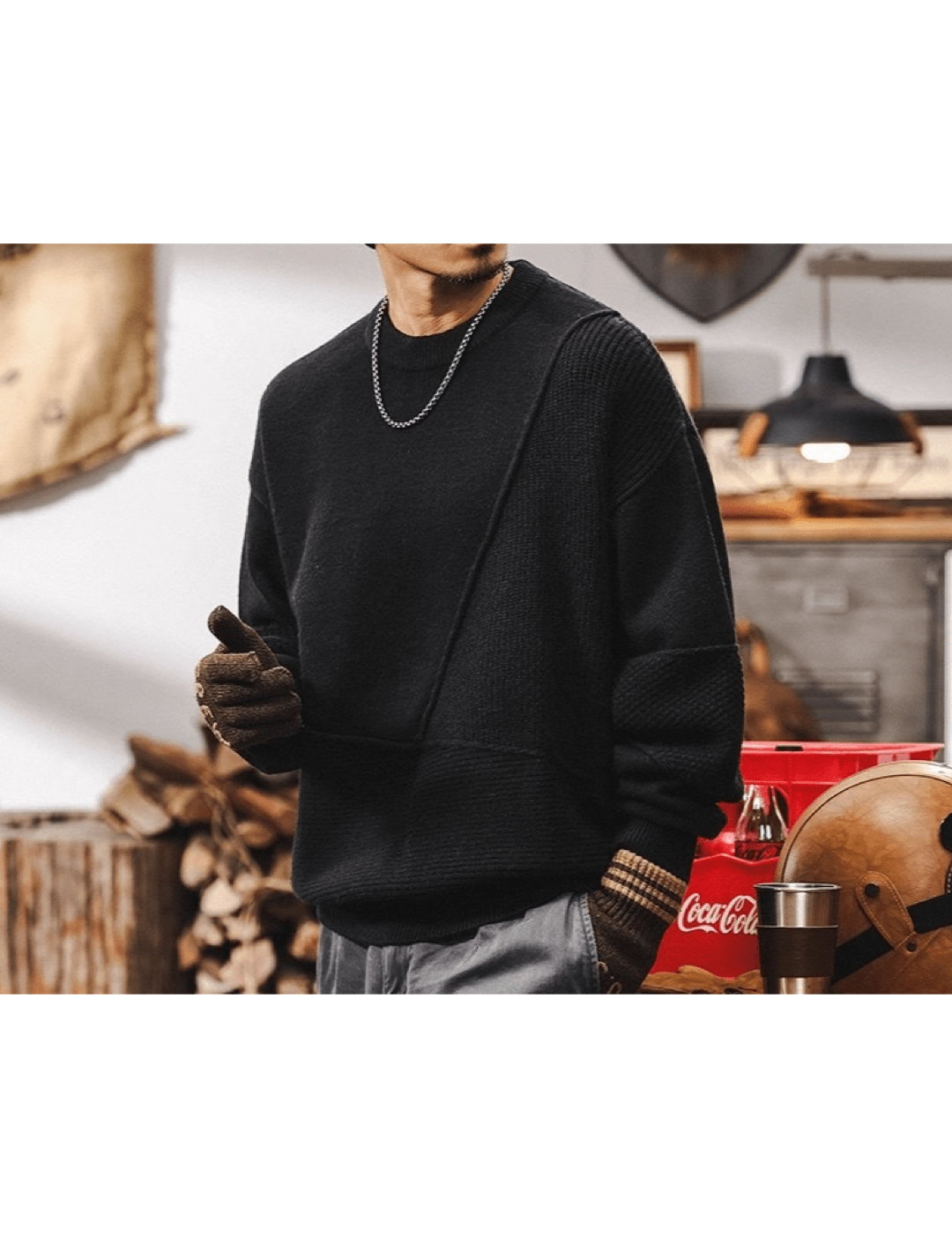 Niza 10 - Sweater for Men - Sarman Fashion - Wholesale Clothing Fashion Brand for Men from Canada