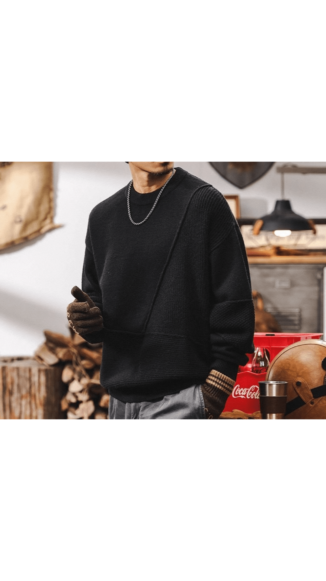 Niza 10 - Sweater for Men - Sarman Fashion - Wholesale Clothing Fashion Brand for Men from Canada