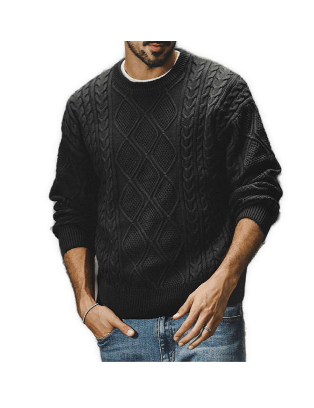 Niza 2 - Sweater for Men - Sarman Fashion - Wholesale Clothing Fashion Brand for Men from Canada