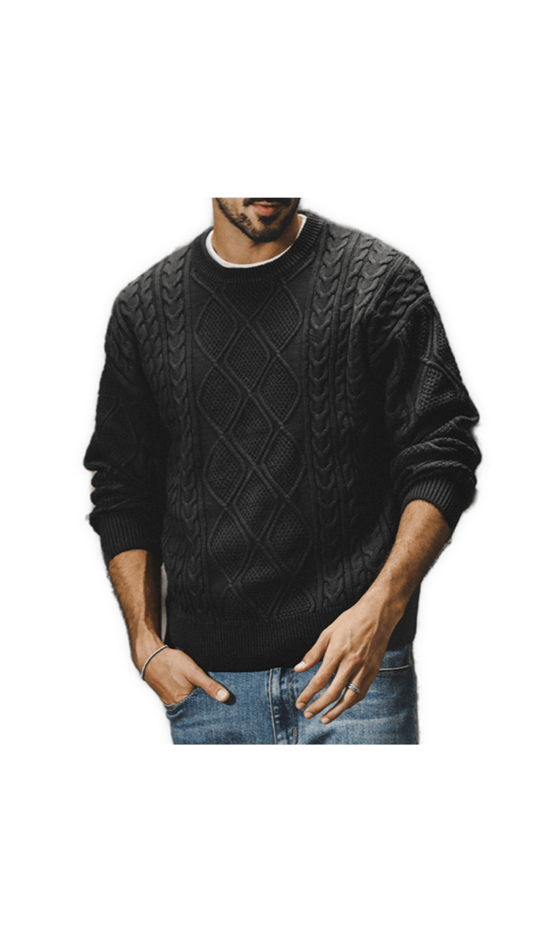 Niza 2 - Sweater for Men - Sarman Fashion - Wholesale Clothing Fashion Brand for Men from Canada