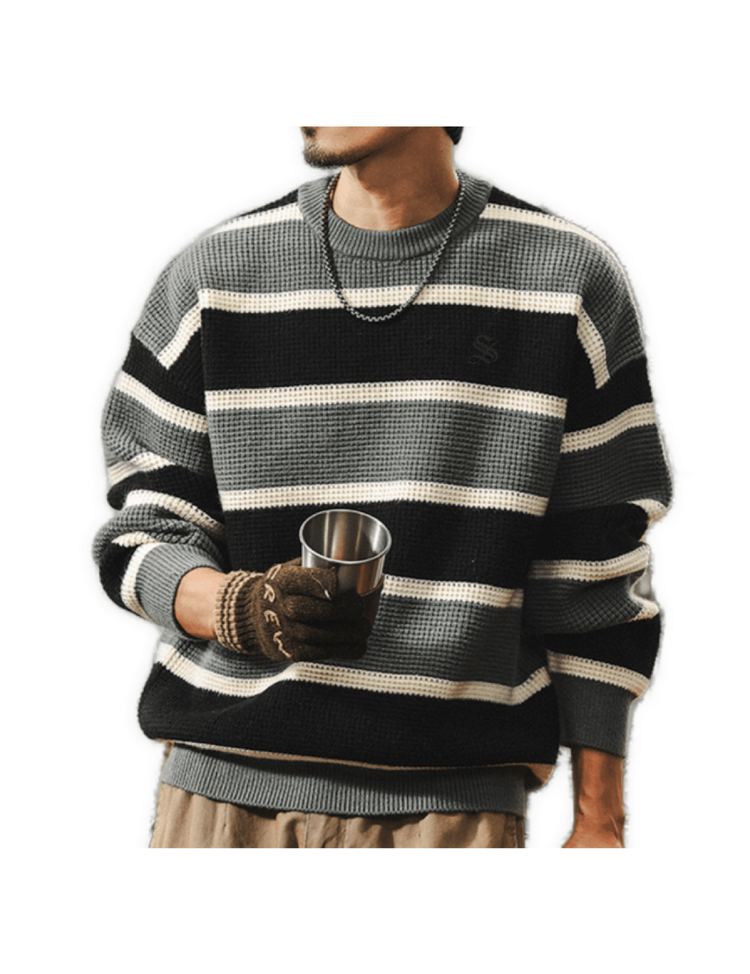 Niza 6 - Sweater for Men - Sarman Fashion - Wholesale Clothing Fashion Brand for Men from Canada