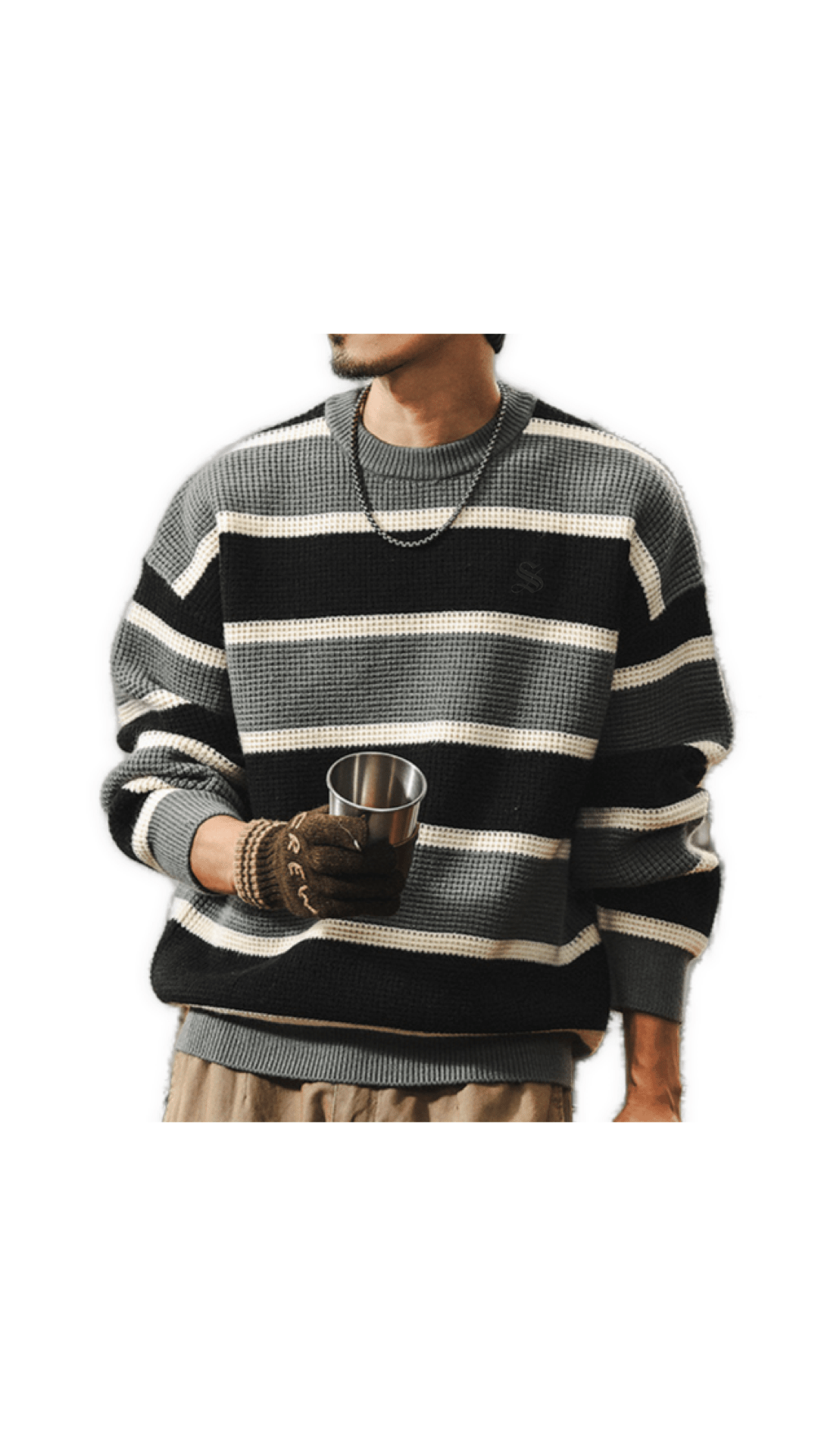 Niza 6 - Sweater for Men - Sarman Fashion - Wholesale Clothing Fashion Brand for Men from Canada