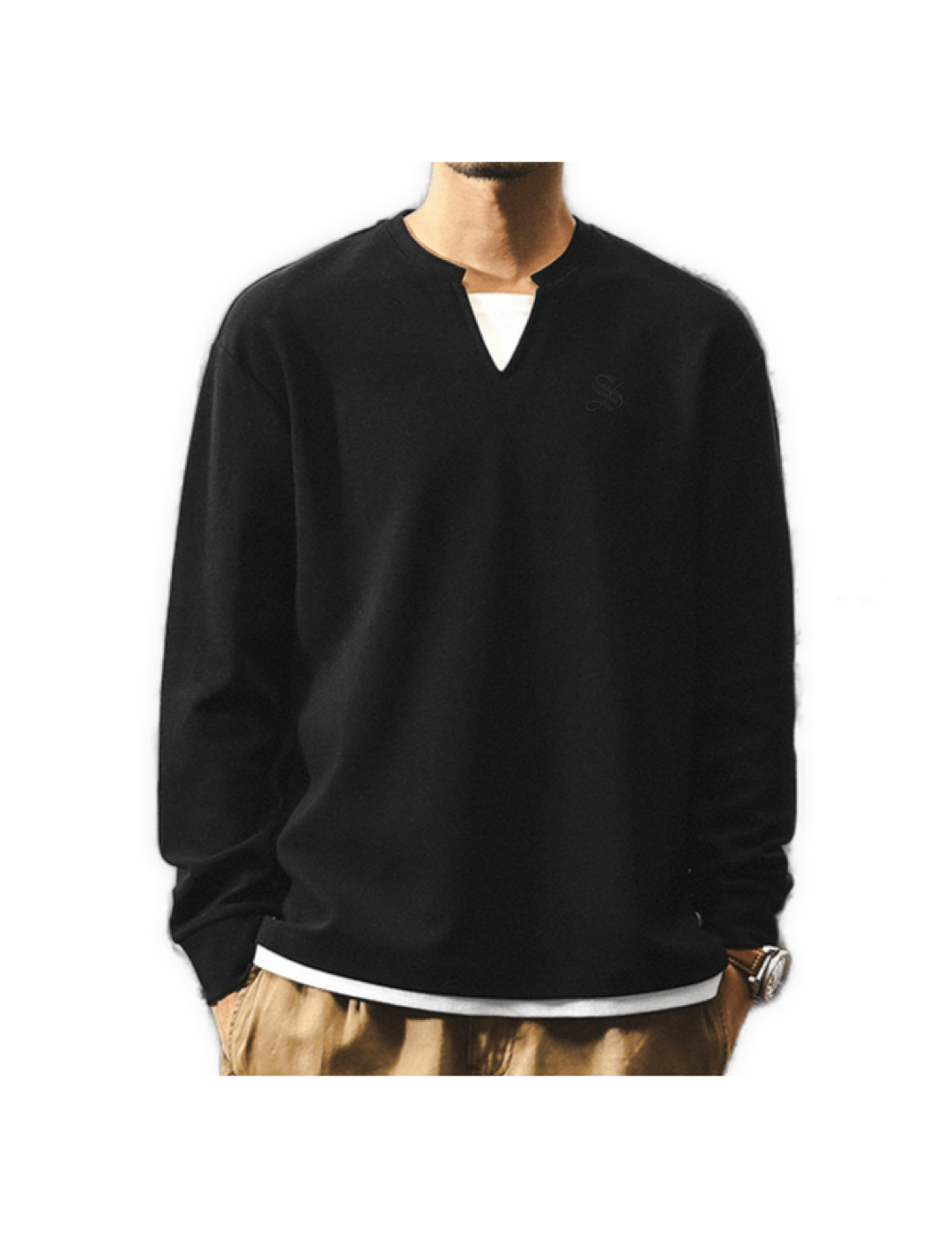 Niza 8 - Sweater for Men - Sarman Fashion - Wholesale Clothing Fashion Brand for Men from Canada