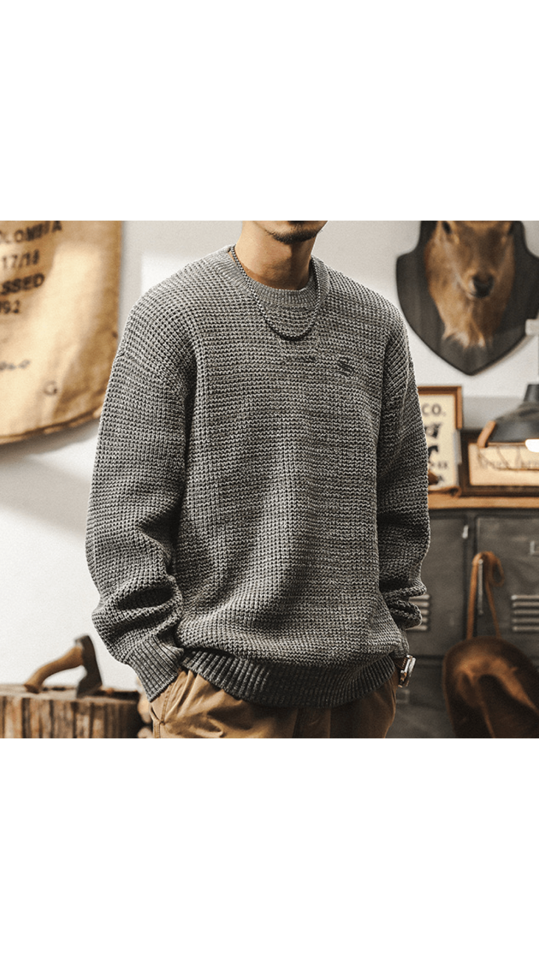 Niza 9 - Sweater for Men - Sarman Fashion - Wholesale Clothing Fashion Brand for Men from Canada