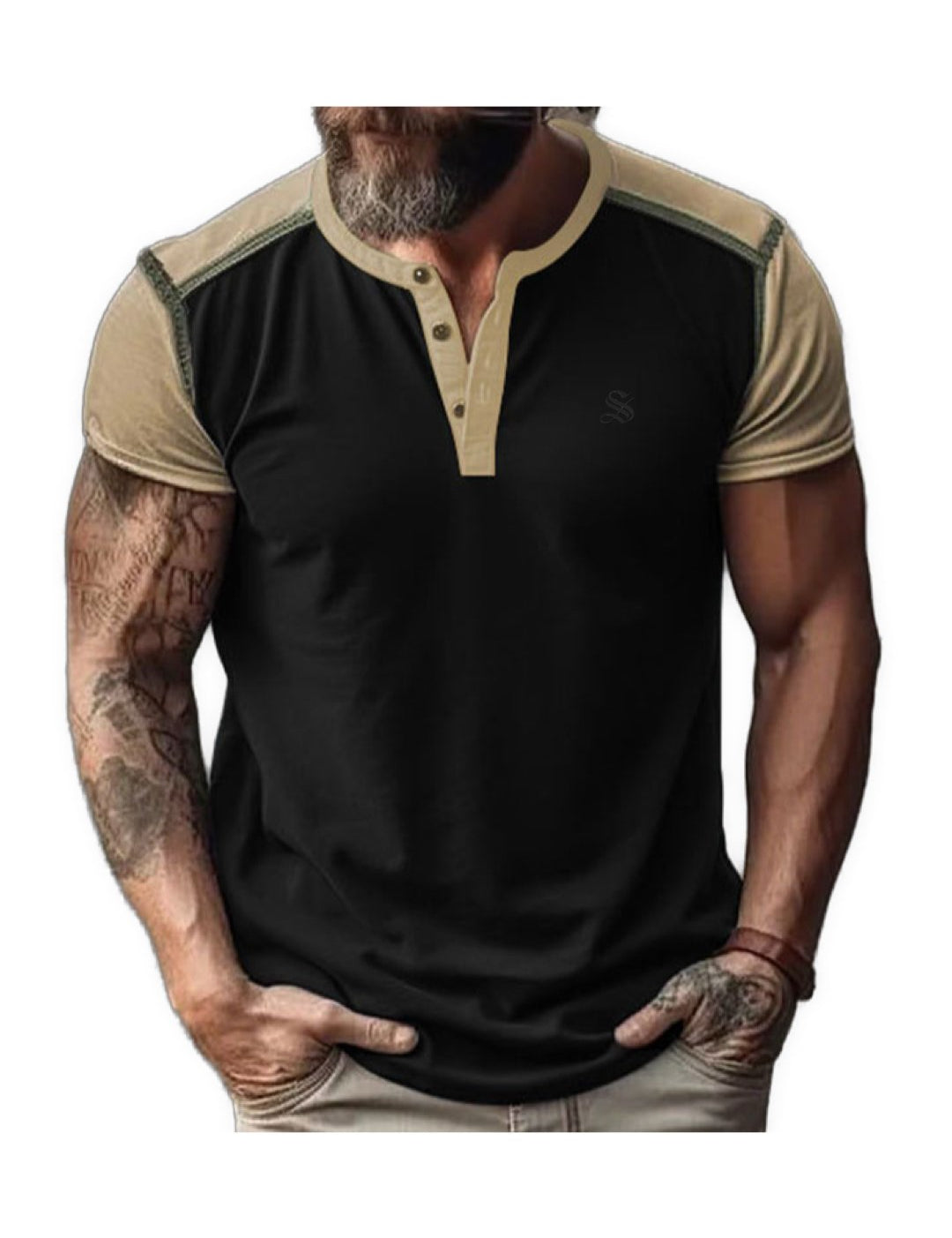 NOGA 2 - T-Shirt for Men - Sarman Fashion - Wholesale Clothing Fashion Brand for Men from Canada