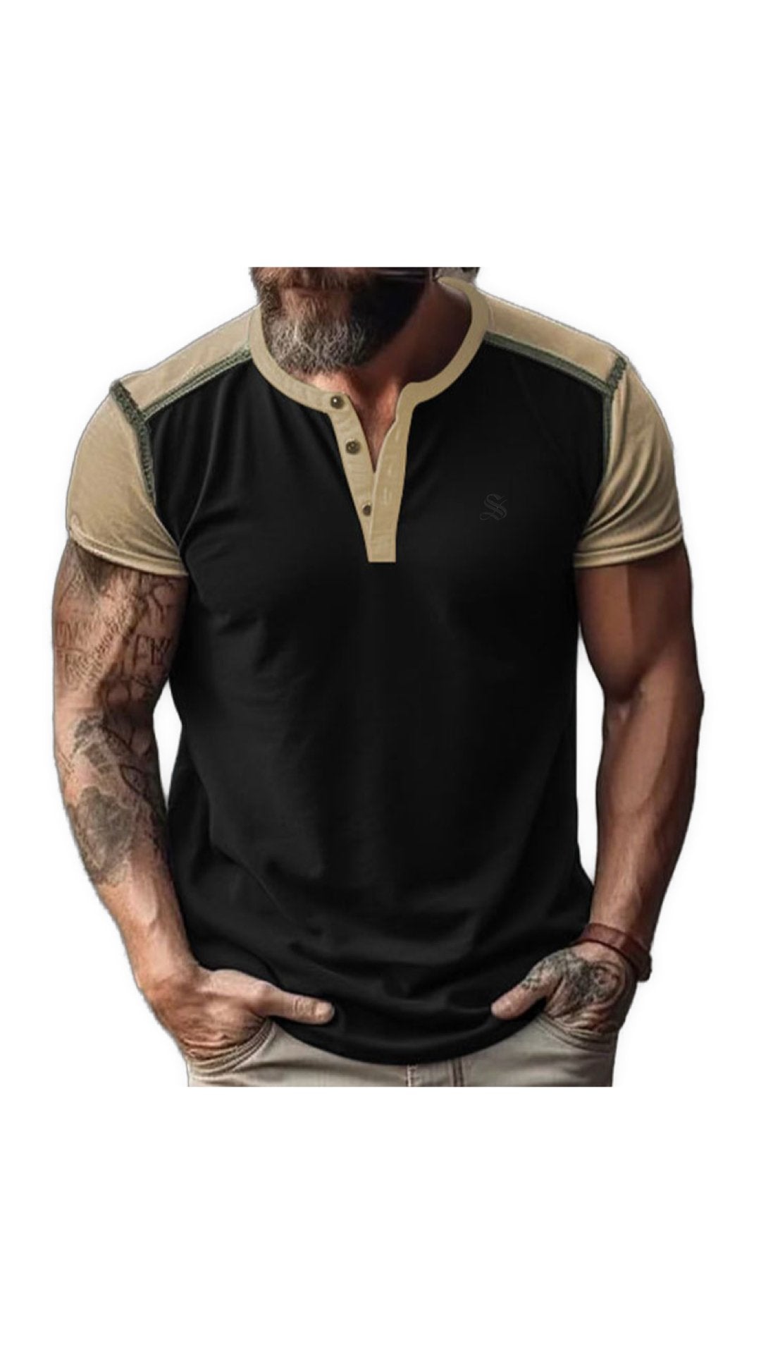 NOGA 2 - T-Shirt for Men - Sarman Fashion - Wholesale Clothing Fashion Brand for Men from Canada