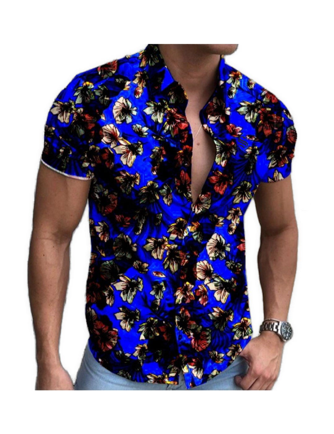 Nokoms 4 - Short Sleeves Shirt for Men - Sarman Fashion - Wholesale Clothing Fashion Brand for Men from Canada