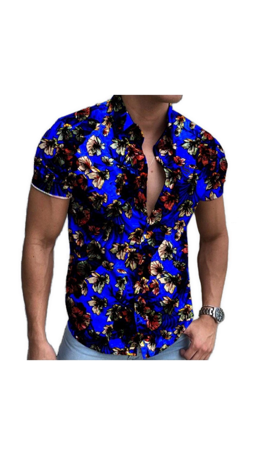 Nokoms 4 - Short Sleeves Shirt for Men - Sarman Fashion - Wholesale Clothing Fashion Brand for Men from Canada