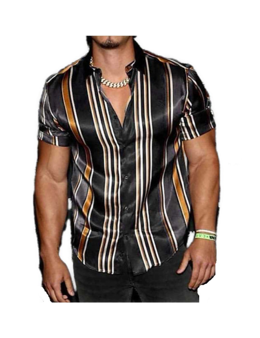 Nokoms - Short Sleeves Shirt for Men - Sarman Fashion - Wholesale Clothing Fashion Brand for Men from Canada