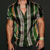 Nokoms - Short Sleeves Shirt for Men - Sarman Fashion - Wholesale Clothing Fashion Brand for Men from Canada