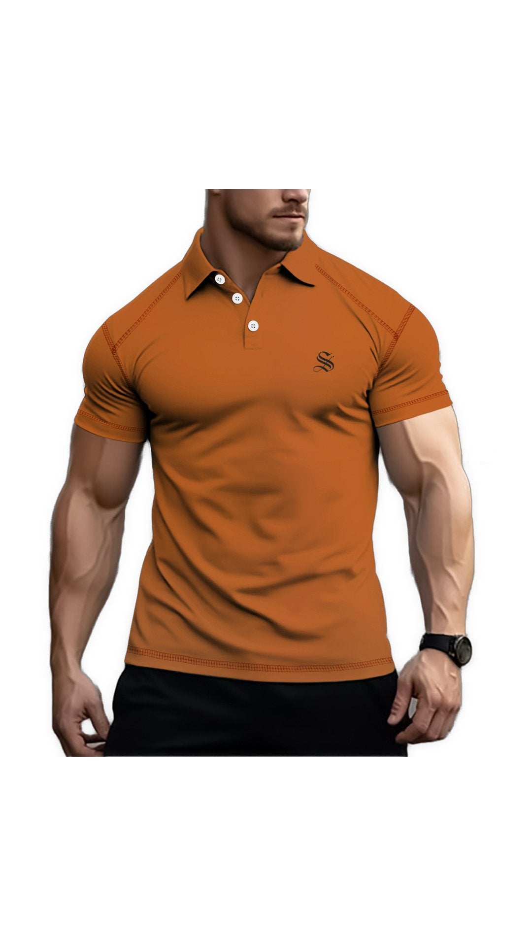 Nolna 5 - Polo Shirt for Men - Sarman Fashion - Wholesale Clothing Fashion Brand for Men from Canada