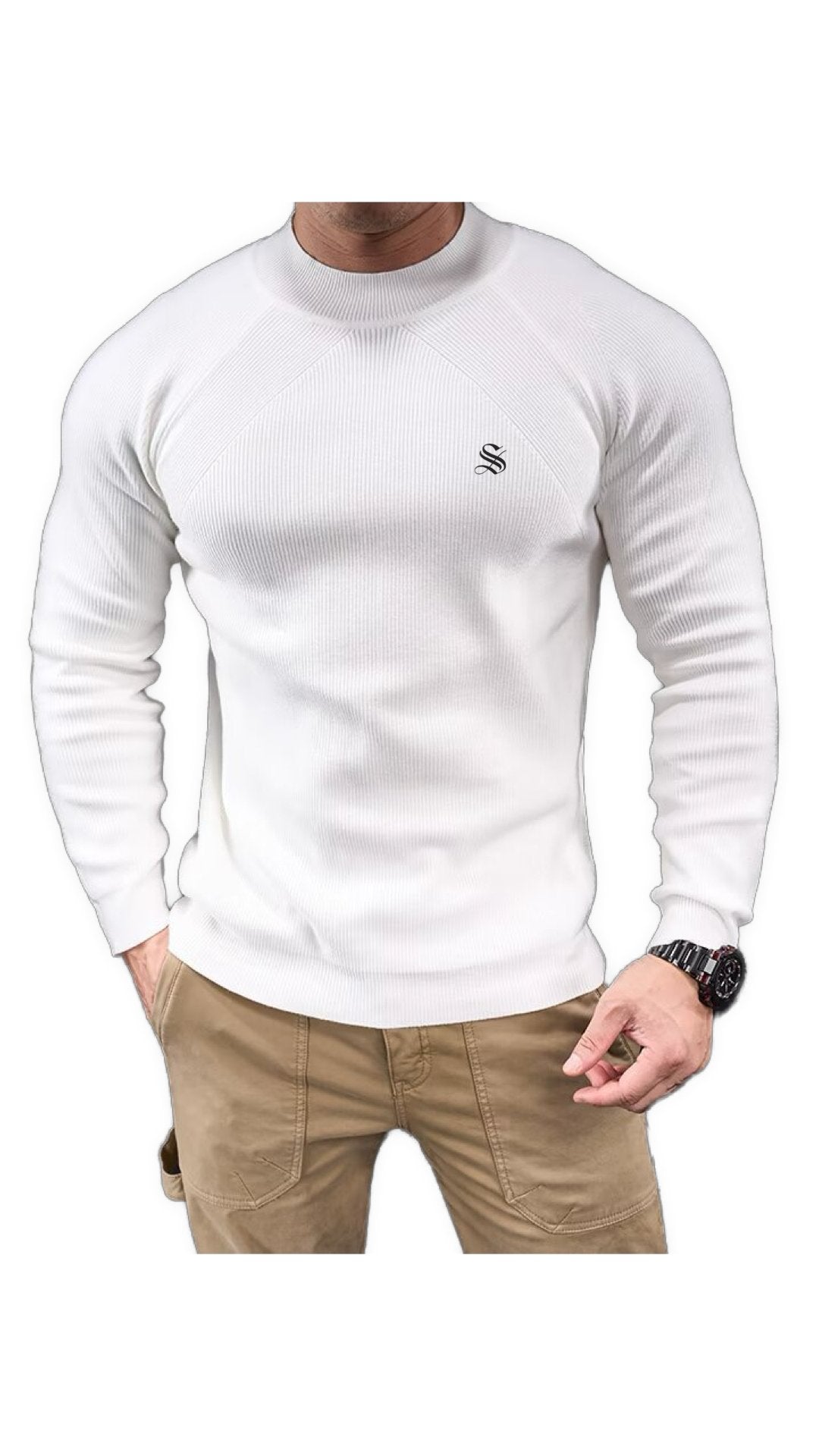 Nvula 4 - Long Sleeve Sweatshirt for Men - Sarman Fashion - Wholesale Clothing Fashion Brand for Men from Canada