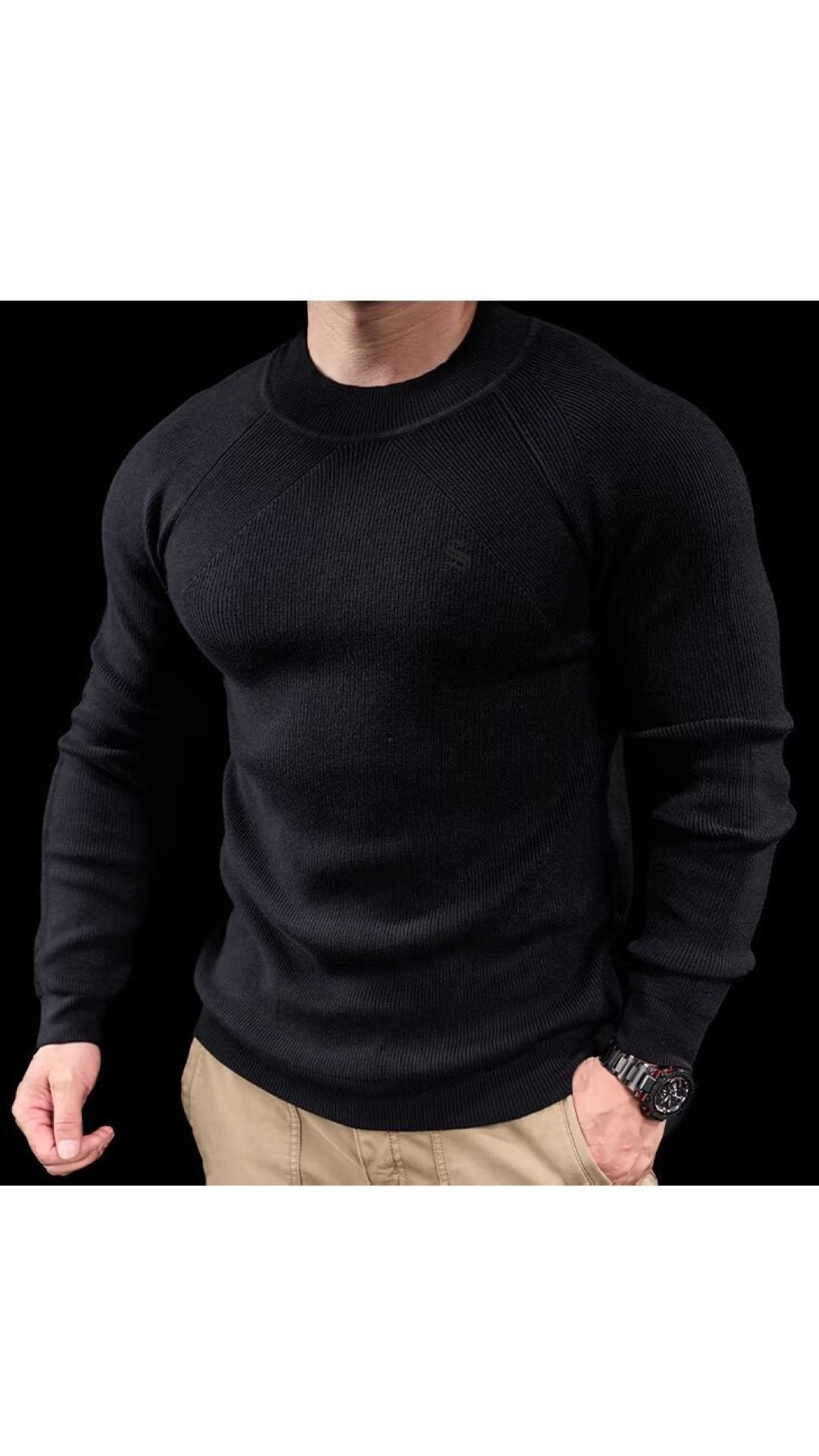 Nvula 4 - Long Sleeve Sweatshirt for Men - Sarman Fashion - Wholesale Clothing Fashion Brand for Men from Canada