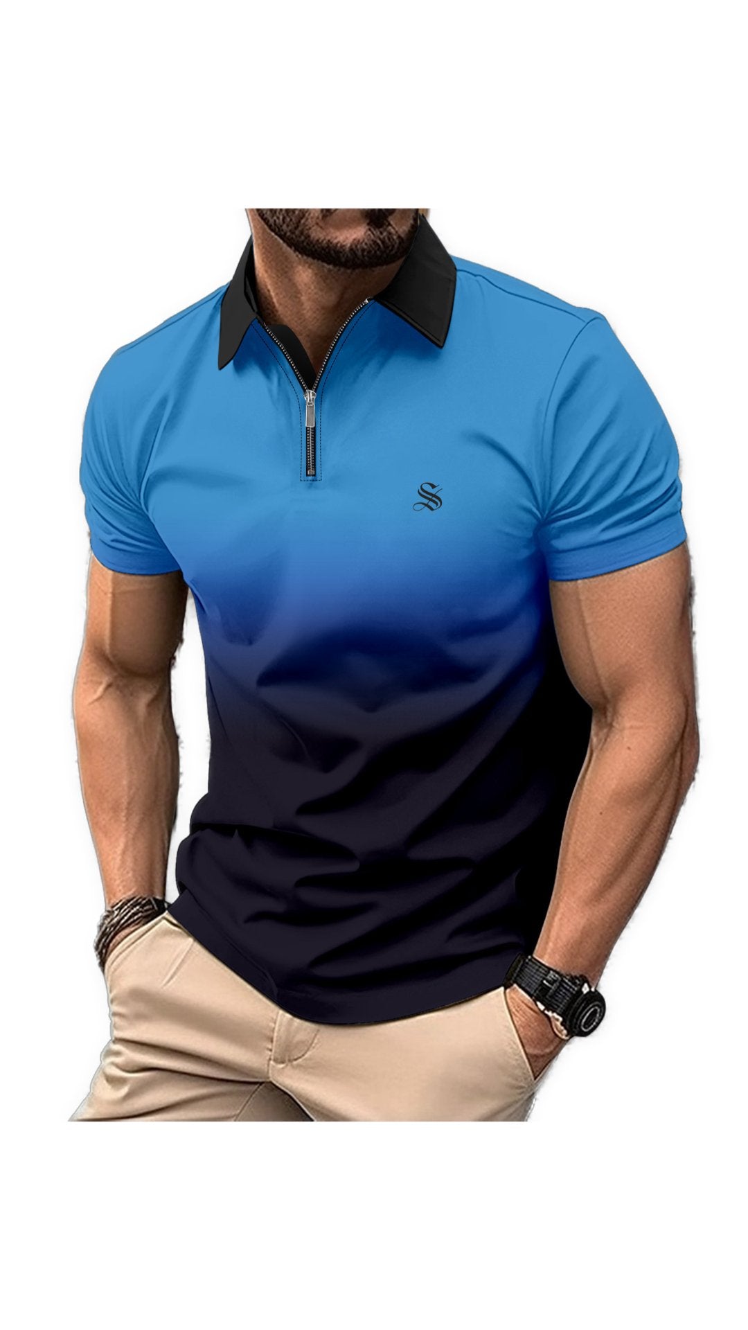 Oimon - Polo Shirt for Men - Sarman Fashion - Wholesale Clothing Fashion Brand for Men from Canada