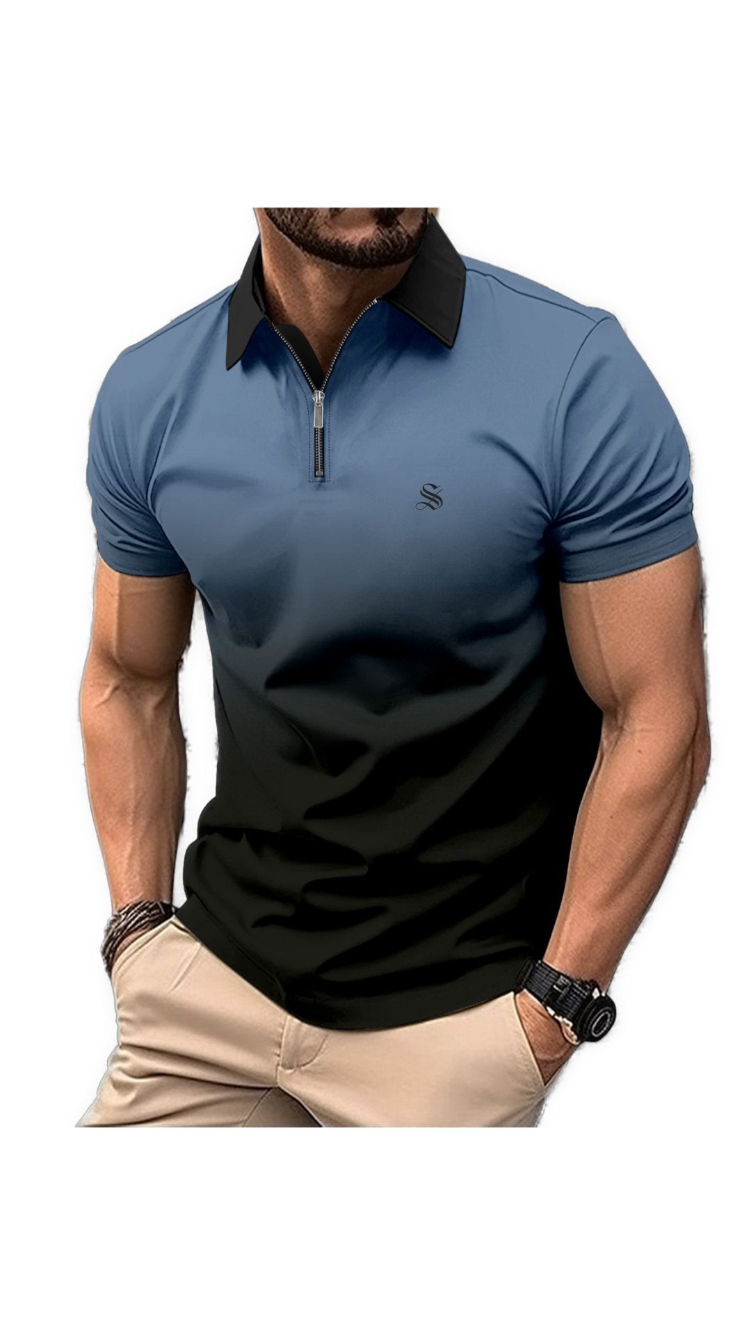 Oimon - Polo Shirt for Men - Sarman Fashion - Wholesale Clothing Fashion Brand for Men from Canada