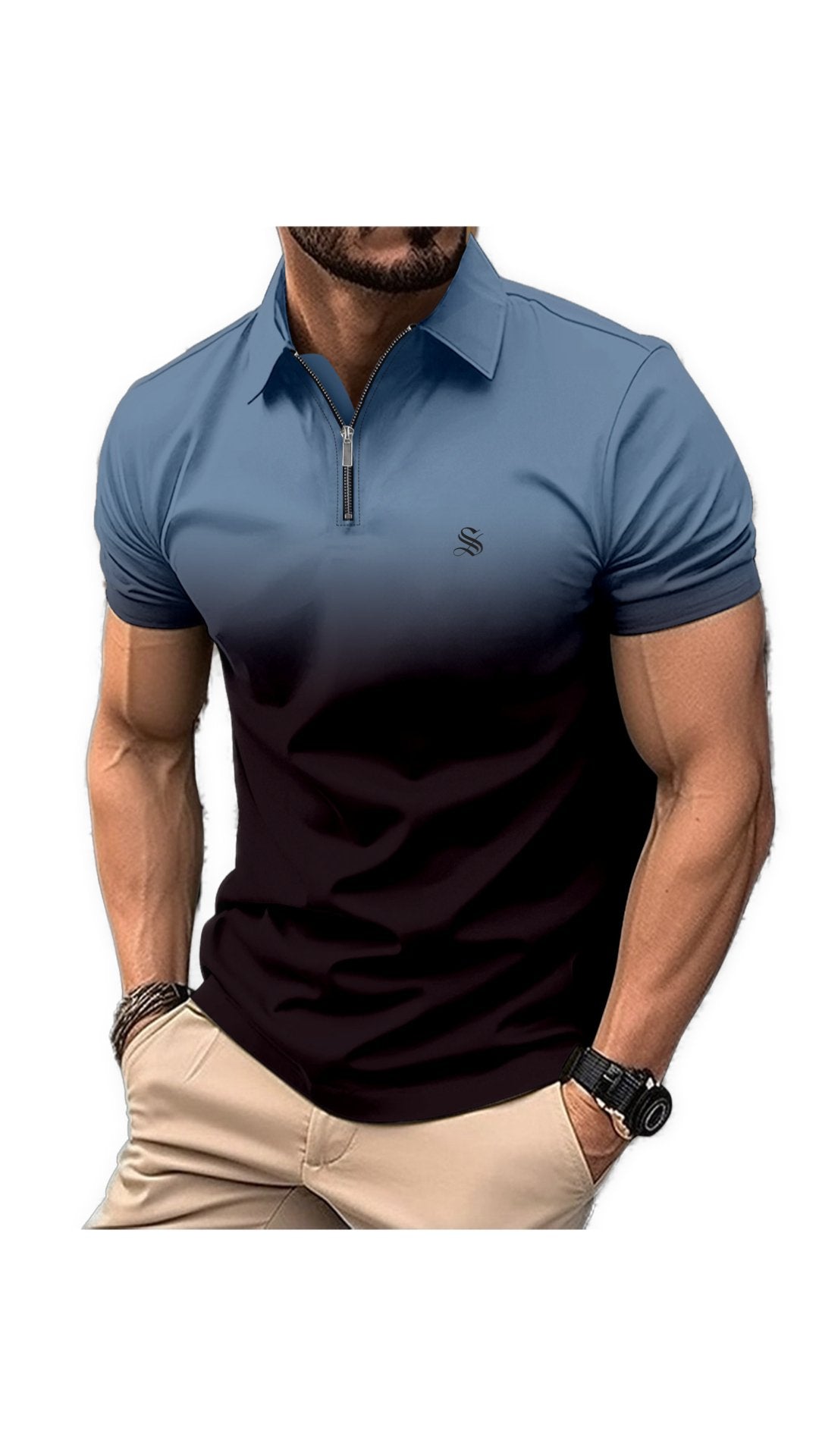 Oimon - Polo Shirt for Men - Sarman Fashion - Wholesale Clothing Fashion Brand for Men from Canada