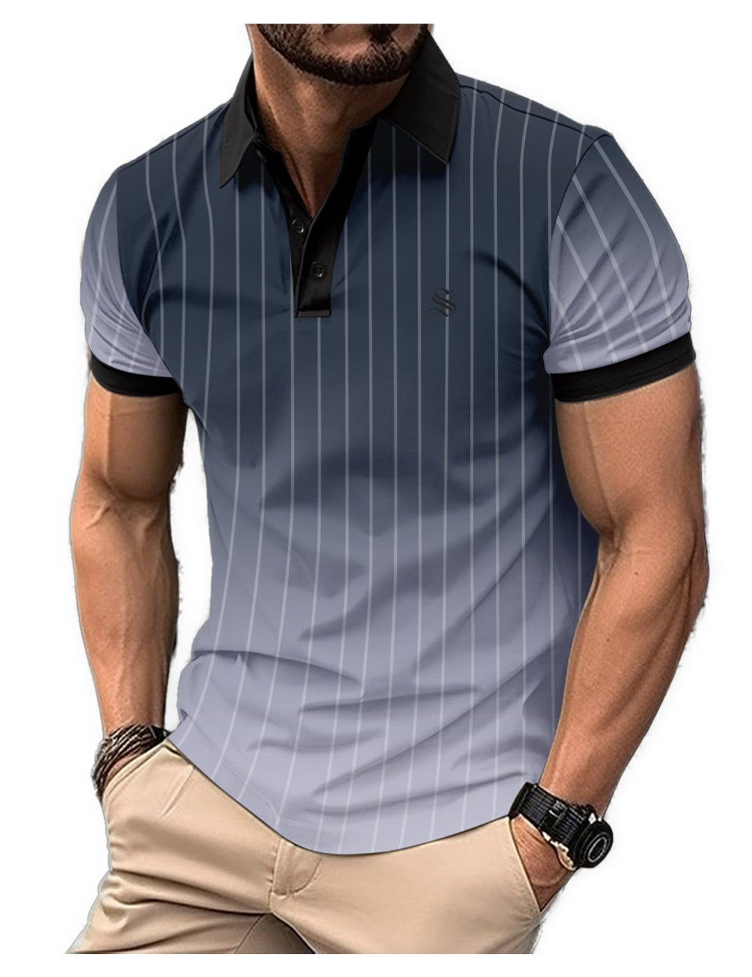 Opno - Polo Shirt for Men - Sarman Fashion - Wholesale Clothing Fashion Brand for Men from Canada