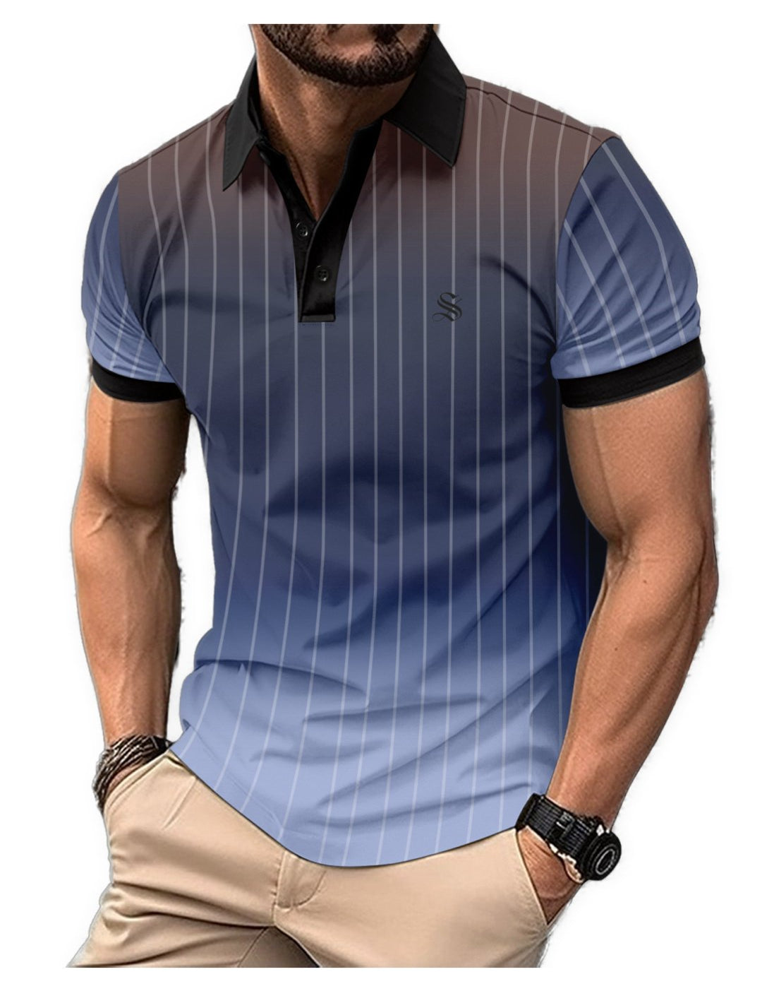 Opno - Polo Shirt for Men - Sarman Fashion - Wholesale Clothing Fashion Brand for Men from Canada