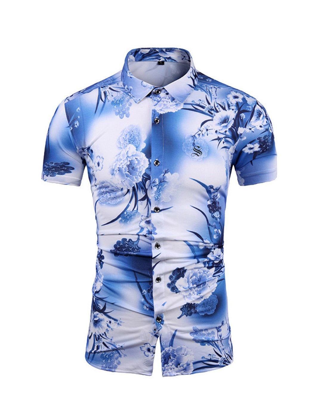 Opuia - Short Sleeves Shirt for Men - Sarman Fashion - Wholesale Clothing Fashion Brand for Men from Canada