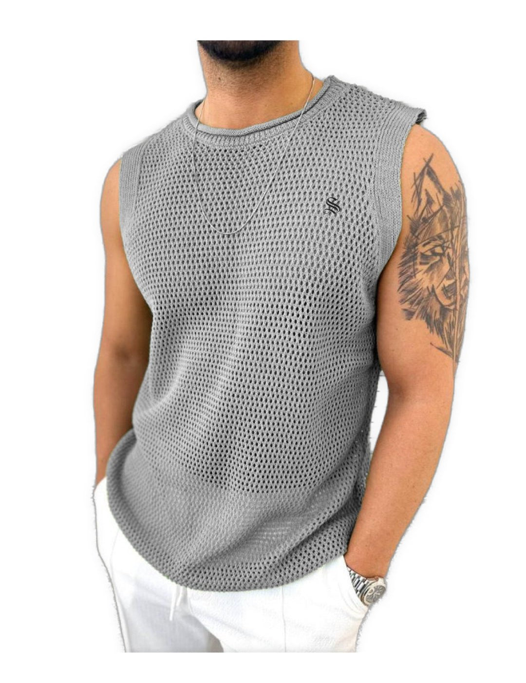 OYOH - Tank Top for Men - Sarman Fashion - Wholesale Clothing Fashion Brand for Men from Canada