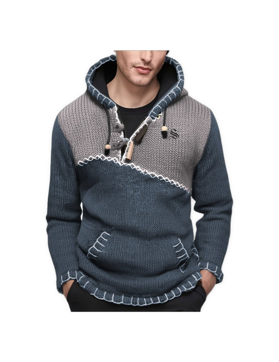 Ozu - Hoodie for Men - Sarman Fashion - Wholesale Clothing Fashion Brand for Men from Canada