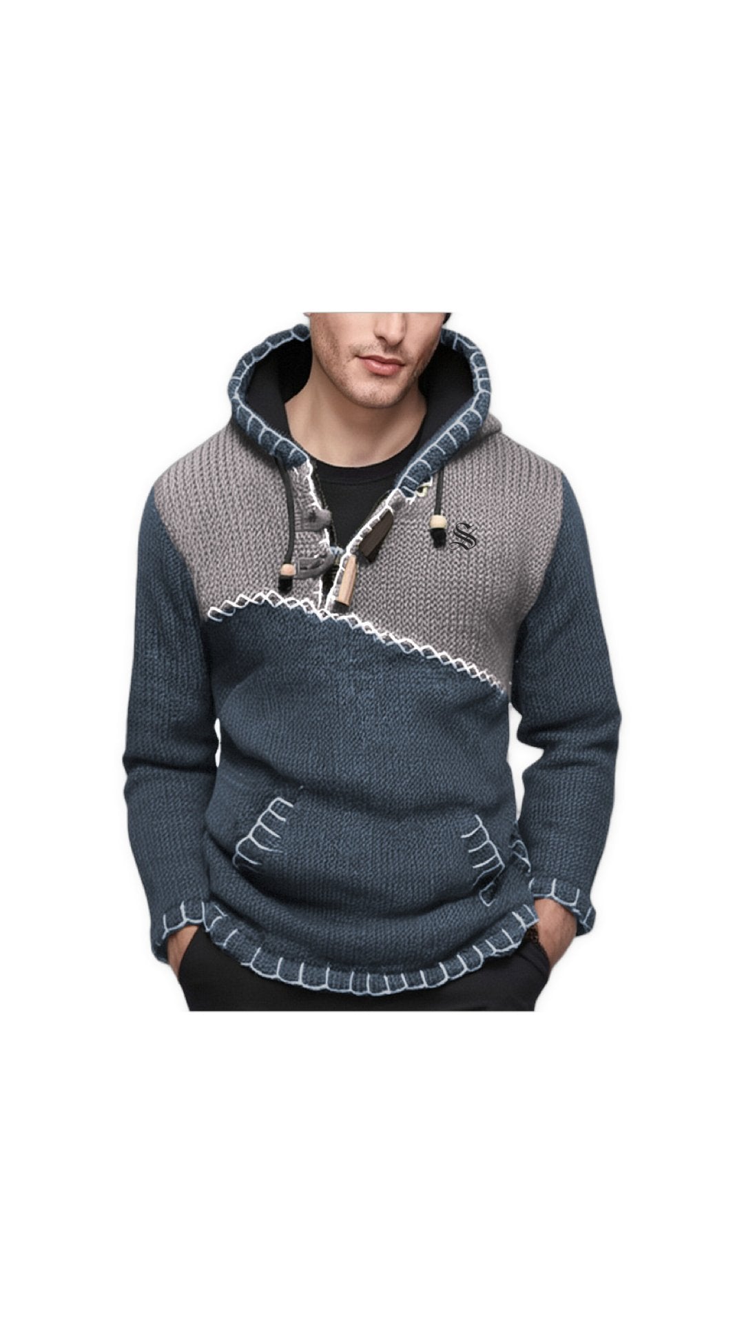 Ozu - Hoodie for Men - Sarman Fashion - Wholesale Clothing Fashion Brand for Men from Canada