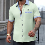 Pashtovii 2 - Short Sleeves Shirt for Men - Sarman Fashion - Wholesale Clothing Fashion Brand for Men from Canada