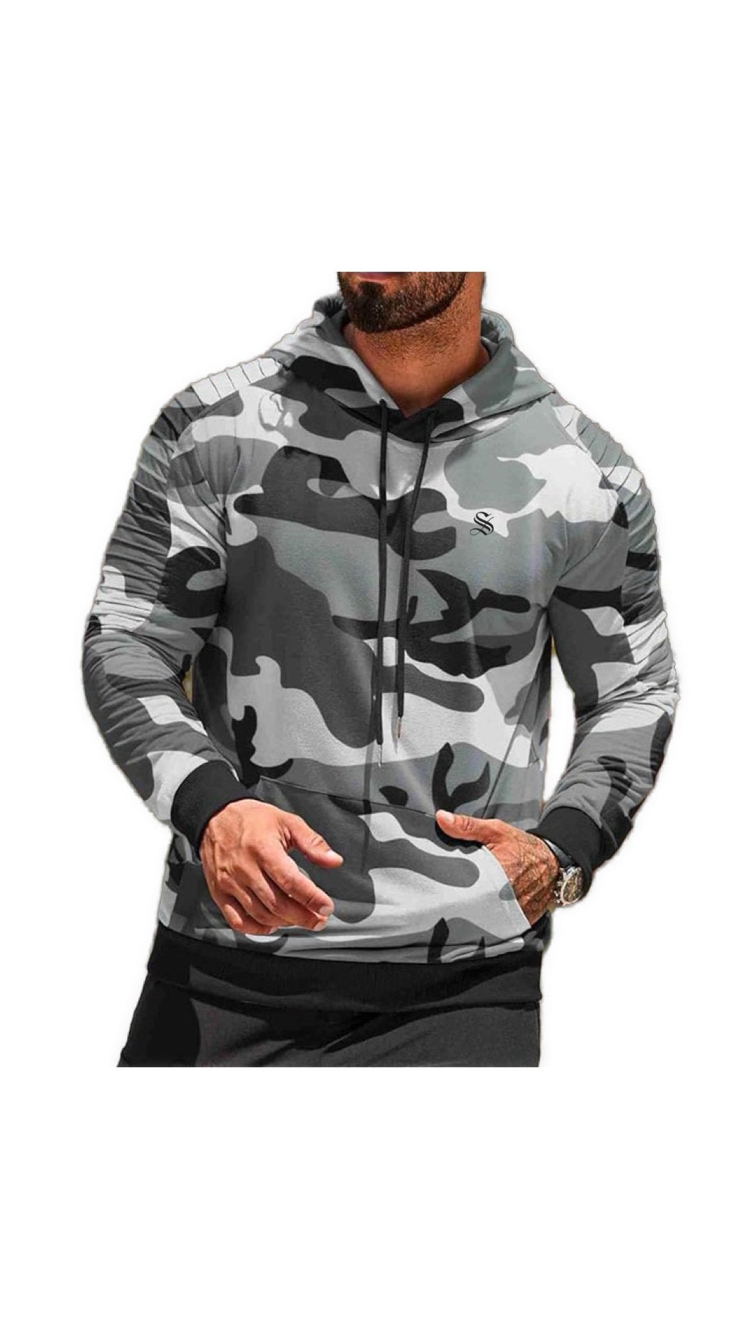 Pbuna - Hoodie for Men - Sarman Fashion - Wholesale Clothing Fashion Brand for Men from Canada