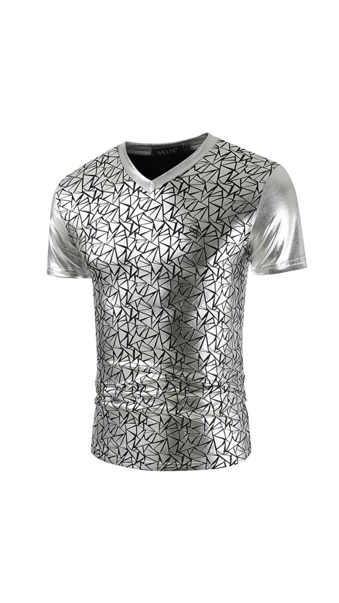 PCrogod 2 - V - Neck T-Shirt for Men - Sarman Fashion - Wholesale Clothing Fashion Brand for Men from Canada