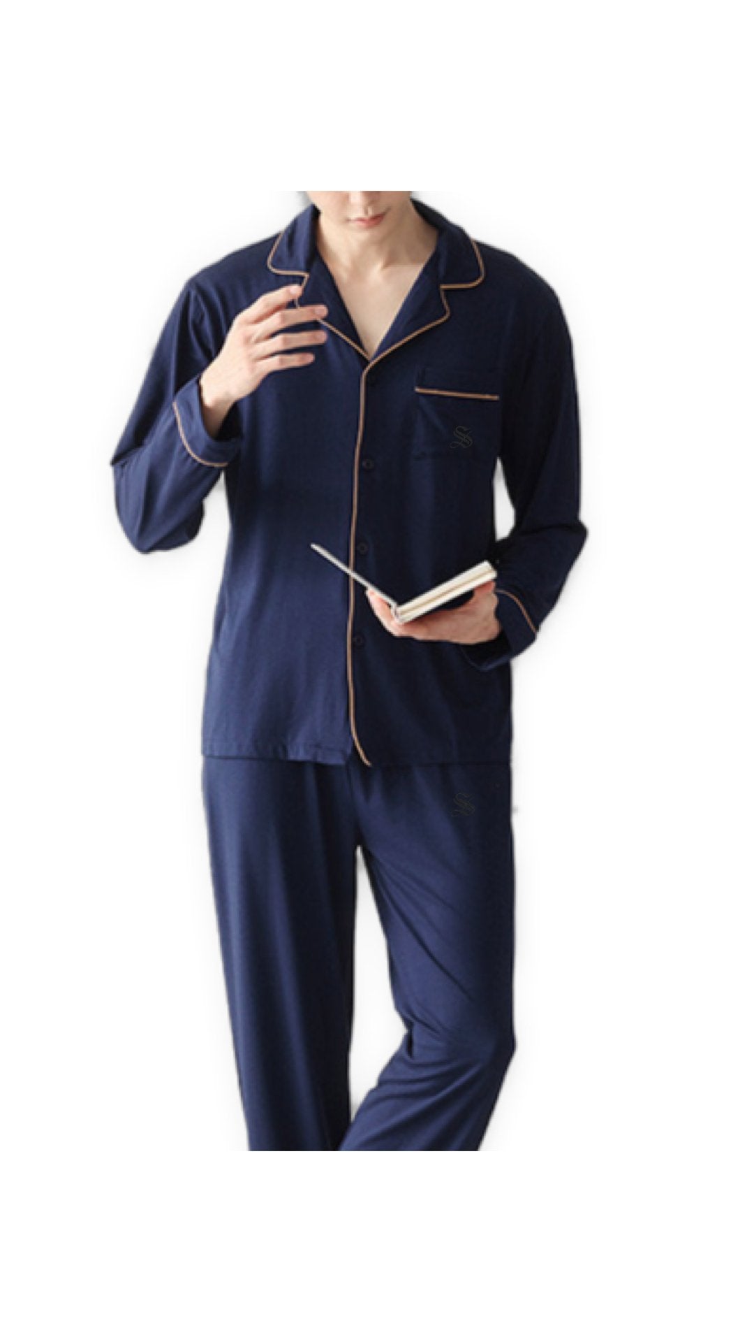 PJM 003 - Pajamas Complete set for Men - Sarman Fashion - Wholesale Clothing Fashion Brand for Men from Canada