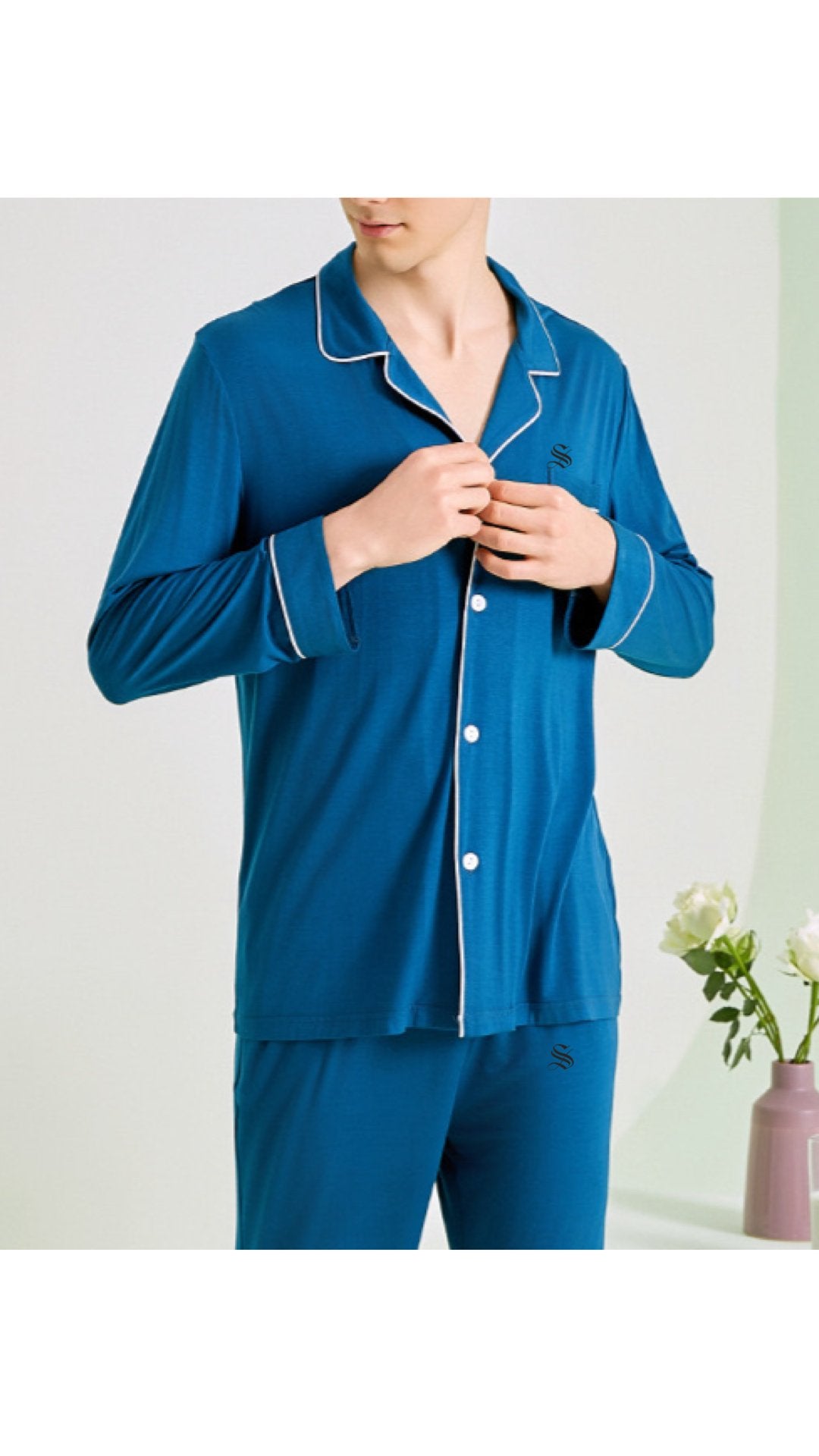 PJM - Pajamas Complete set for Men - Sarman Fashion - Wholesale Clothing Fashion Brand for Men from Canada